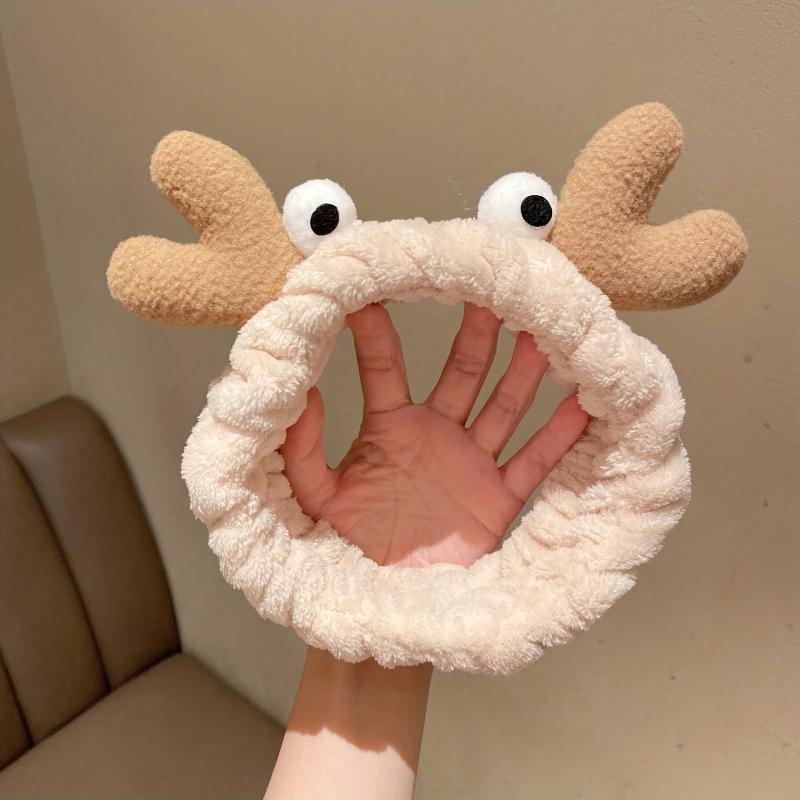 Crab Headband Funny Hair Accessories for Spa Makeup Skincare