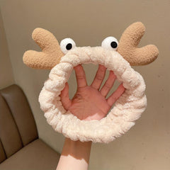 Crab Headband Funny Hair Accessories for Spa Makeup Skincare