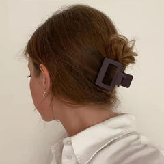 5pcs Matte Hair Claw Small Hair Clips For Thin Fine Hair