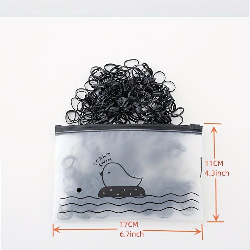 500pcs Children's Hair Ties Elastic Hair Ropes All match Hair Accessories