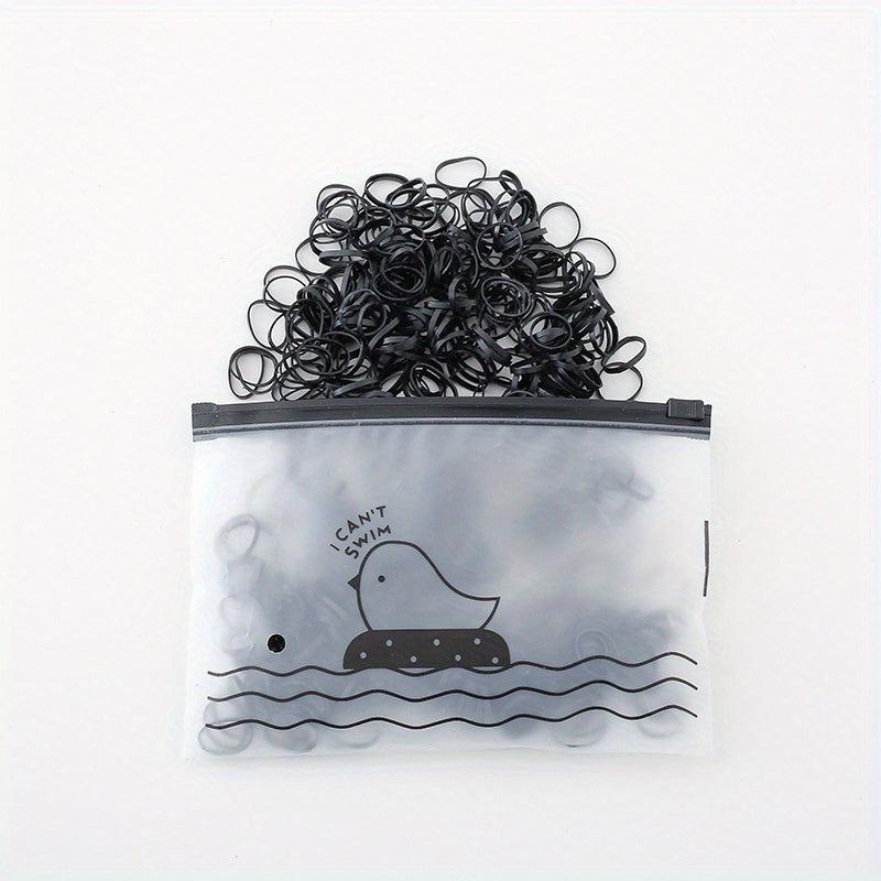 500pcs Children's Hair Ties Elastic Hair Ropes All match Hair Accessories
