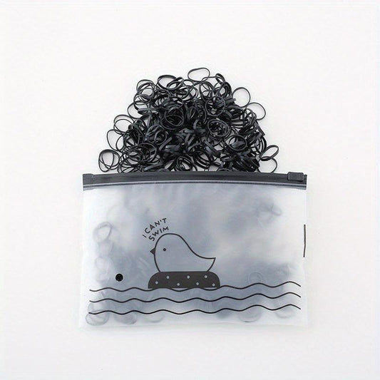 500pcs Children's Hair Ties Elastic Hair Ropes All match Hair Accessories