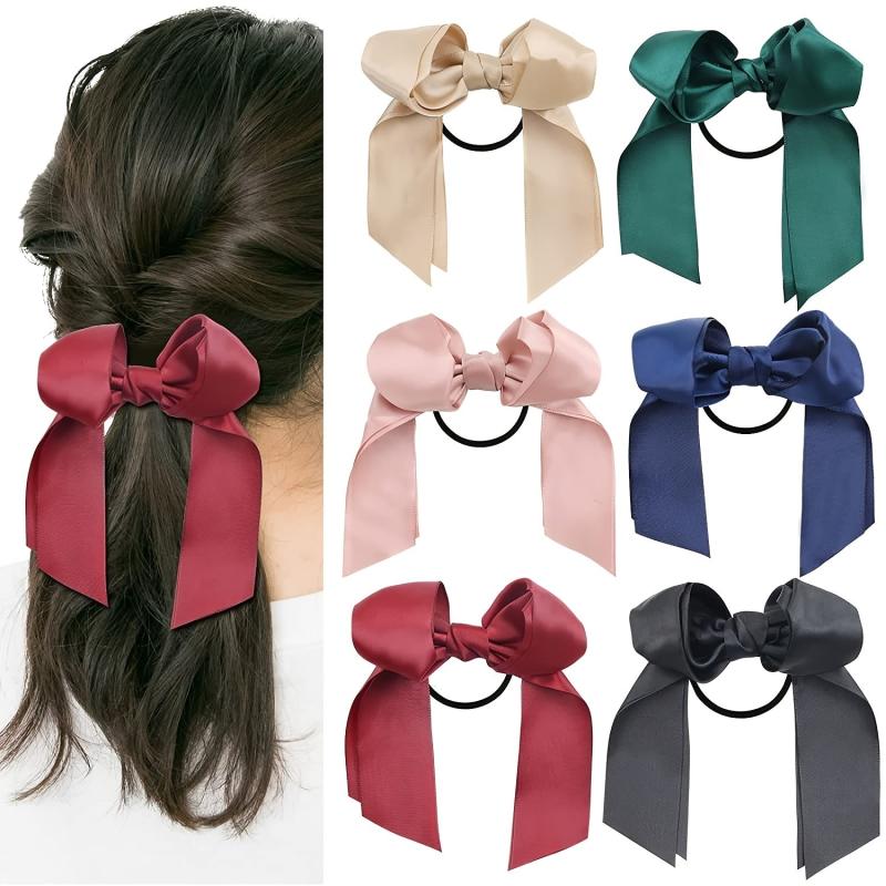 Bowknot Hair Tie Hair Rope Hair Scrunchie Ponytail Holder Hair Accessories