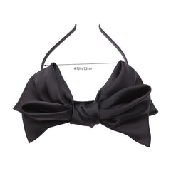 Big Bows Hairband Silk Fabric HeadBand For Girls Teens