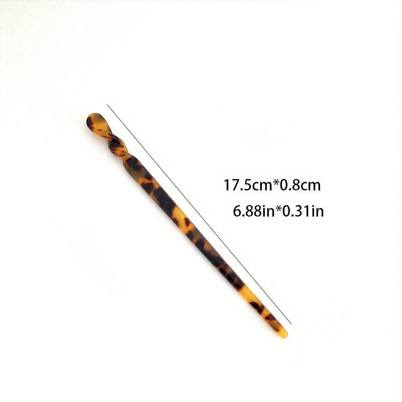 Ancient Style Acetate Hairpin Retro Chinese Style Headwear Hairpin Hair Accessor