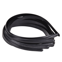 10pcs Plastic Hair Band No Teeth Solid Headband Hair Accessory