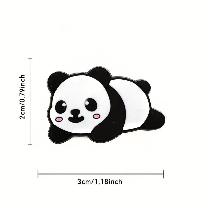 10Pcs Bear Cartoon Shoe Charms for Clogs Birthday Decorations