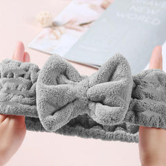 Spa Headband & Wristband Set for Face Wash