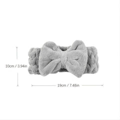 Spa Headband & Wristband Set for Face Wash