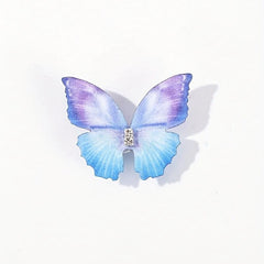 5pcs Colorful Butterfly Hair Clip Side Hair Bang Braids Women Girls Sweet Clip