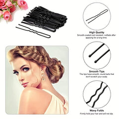 20PCS U Shaped Hair Pins Bobby Pins Hair Accessories Girls Women
