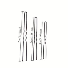 20PCS U Shaped Hair Pins Bobby Pins Hair Accessories Girls Women