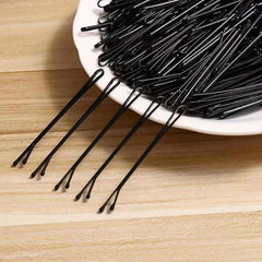 100pcs Wave Shape Invisible Hair Styling Bobby Pins