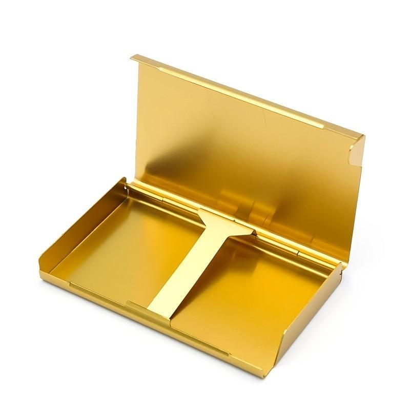 Aluminum Alloy Thin Cigarette Case Holder Pocket Box