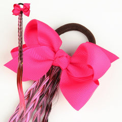 Colorful Braided Hair Extensions Ponytails