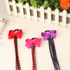 Colorful Braided Hair Extensions Ponytails
