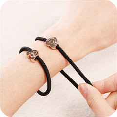 30pcs Cartoon Beads Ponytail Holder Rubber Band Elastic Hair Accessories