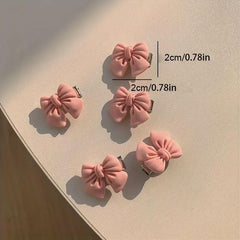 5pcs Flower Hair Clips Duckbill Hair Pins Barrettes for Girls Women