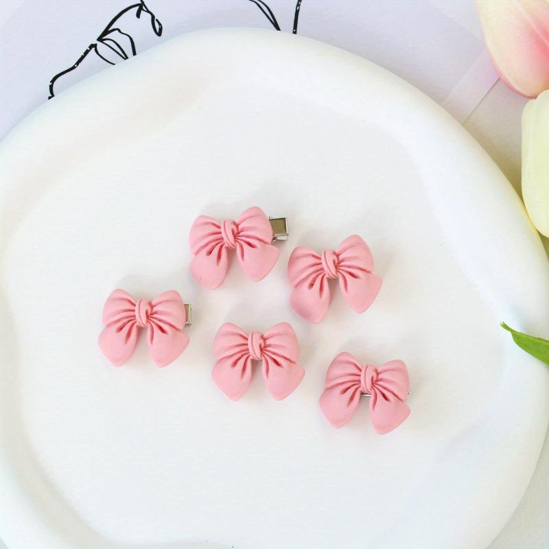 5pcs Flower Hair Clips Duckbill Hair Pins Barrettes for Girls Women