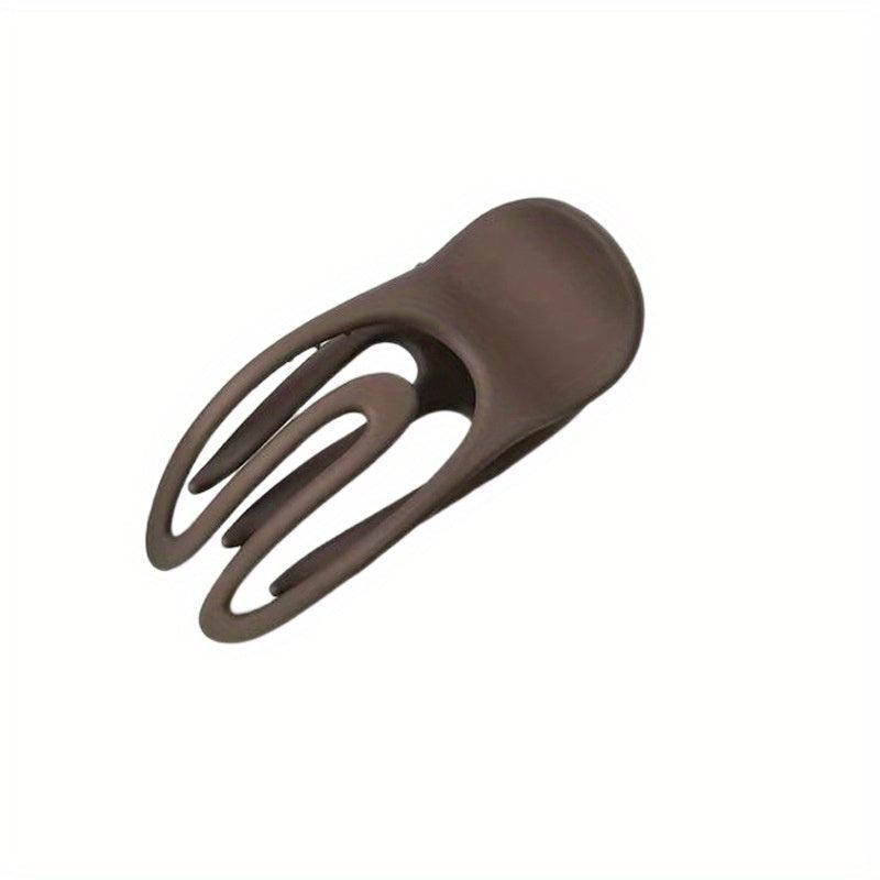 Hairpin Toothed Hollow U-shaped Hairpin Back Head Ponytail Clip