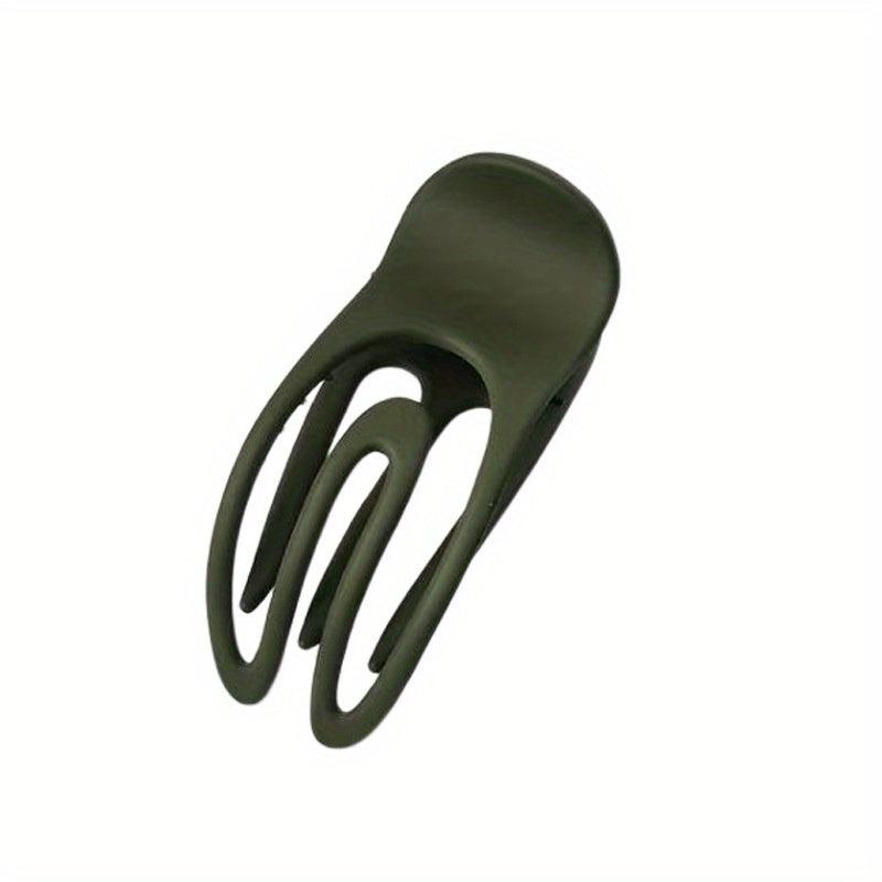 Hairpin Toothed Hollow U-shaped Hairpin Back Head Ponytail Clip