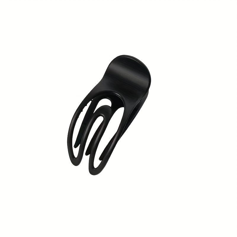 Hairpin Toothed Hollow U-shaped Hairpin Back Head Ponytail Clip