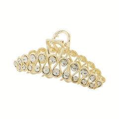 Faux Pearl Hair Claw Non-slip Ponytail Holder