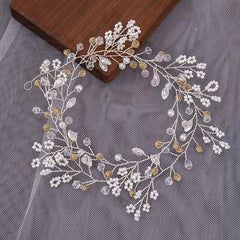 First Communion Flower Headband Hairband Wedding Bridal Headpiece