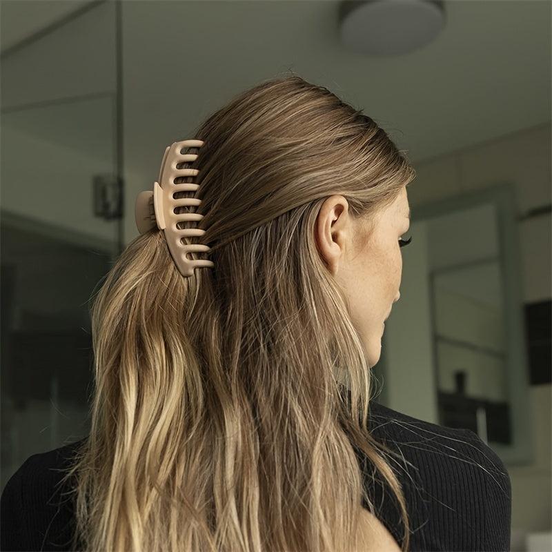 8pcs Big Hair Claw Clips Strong Grip Hair Jaw Clip for Thick Hair