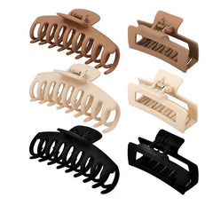 8pcs Big Hair Claw Clips Strong Grip Hair Jaw Clip for Thick Hair
