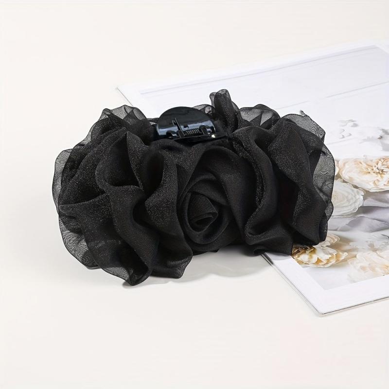 Large Solid Hair Claw Hair Accessories Shark Claw