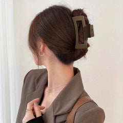 Mette Texture Hair Clip for High Ponytail Holdier Back Head Clip
