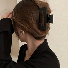 Mette Texture Hair Clip for High Ponytail Holdier Back Head Clip