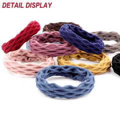 60 Seamless Hair Bands Ponytail Holder Elastic Hair Ties for Women Girls