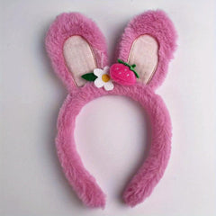 Cartoon Rabbit Ears Headband for Skincare & Haircare