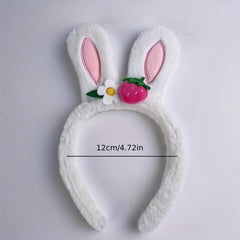 Cartoon Rabbit Ears Headband for Skincare & Haircare