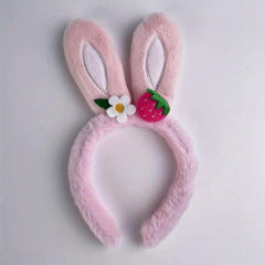 Cartoon Rabbit Ears Headband for Skincare & Haircare