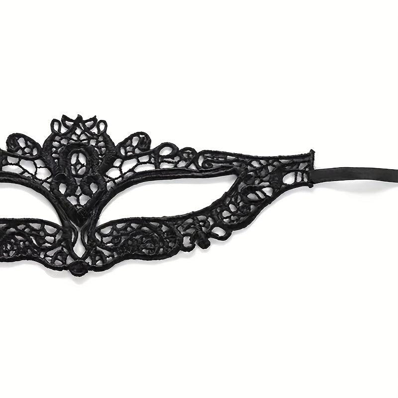 Half Face Lace Mask Masquerade Halloween Shapeless Eye Mask