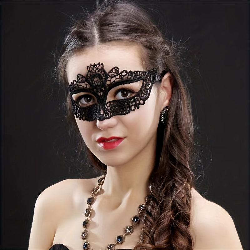 Half Face Lace Mask Masquerade Halloween Shapeless Eye Mask