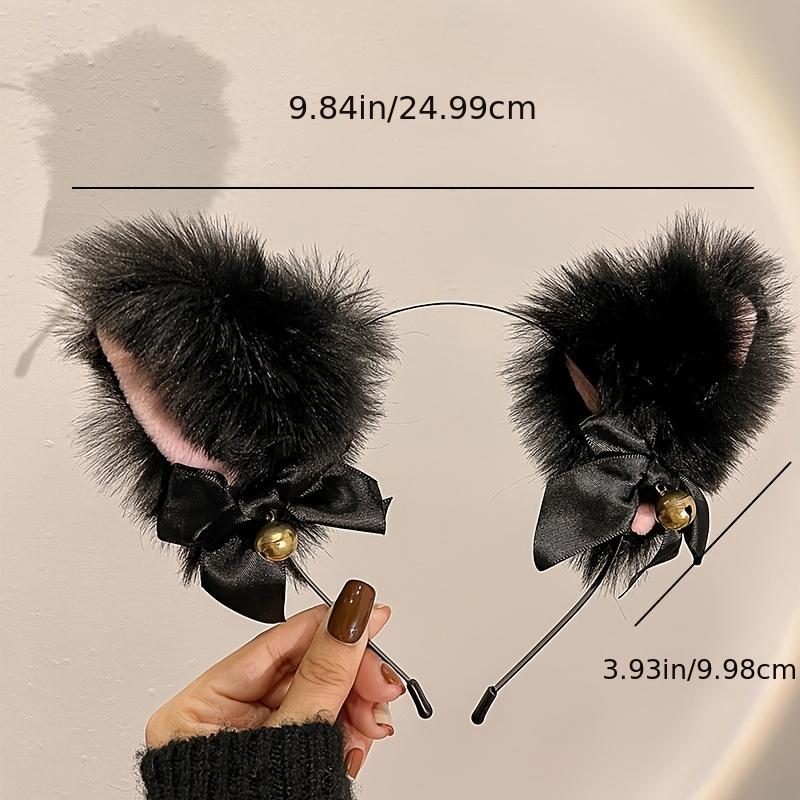 Cat Ears Headband Halloween Plush Fox Cat Ears Hair Hoop