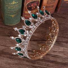 Crystal Queen Crowns Rhinestone Wedding Tiara Headband