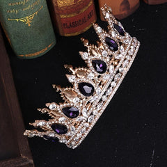 Crystal Queen Crowns Rhinestone Wedding Tiara Headband