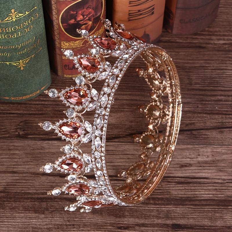 Crystal Queen Crowns Rhinestone Wedding Tiara Headband