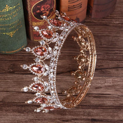 Crystal Queen Crowns Rhinestone Wedding Tiara Headband