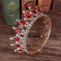 Crystal Queen Crowns Rhinestone Wedding Tiara Headband