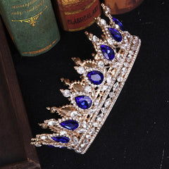 Crystal Queen Crowns Rhinestone Wedding Tiara Headband