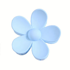 Colorful Flowers Grab Clip Macaroon Shark Clip Bath Headwear