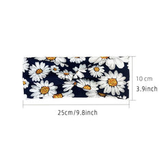 Vintage Wide Headband Yoga Bandeau Hair Band Non Slip