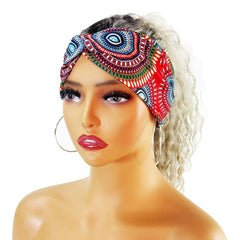 Vintage Wide Headband Yoga Bandeau Hair Band Non Slip