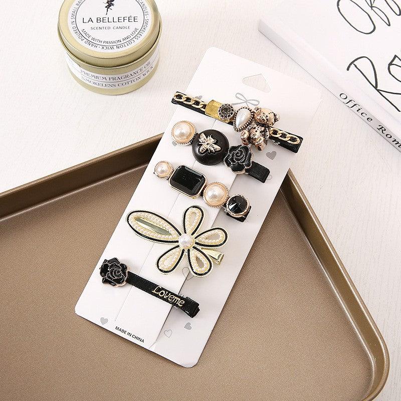 5PCS Rhinestone Hair Pins Hair Clip Set